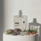 Escentric Molecules Molecule 02 eau de toilette featuring the single molecule Ambroxan – available at luxuryperfumesamples.com
