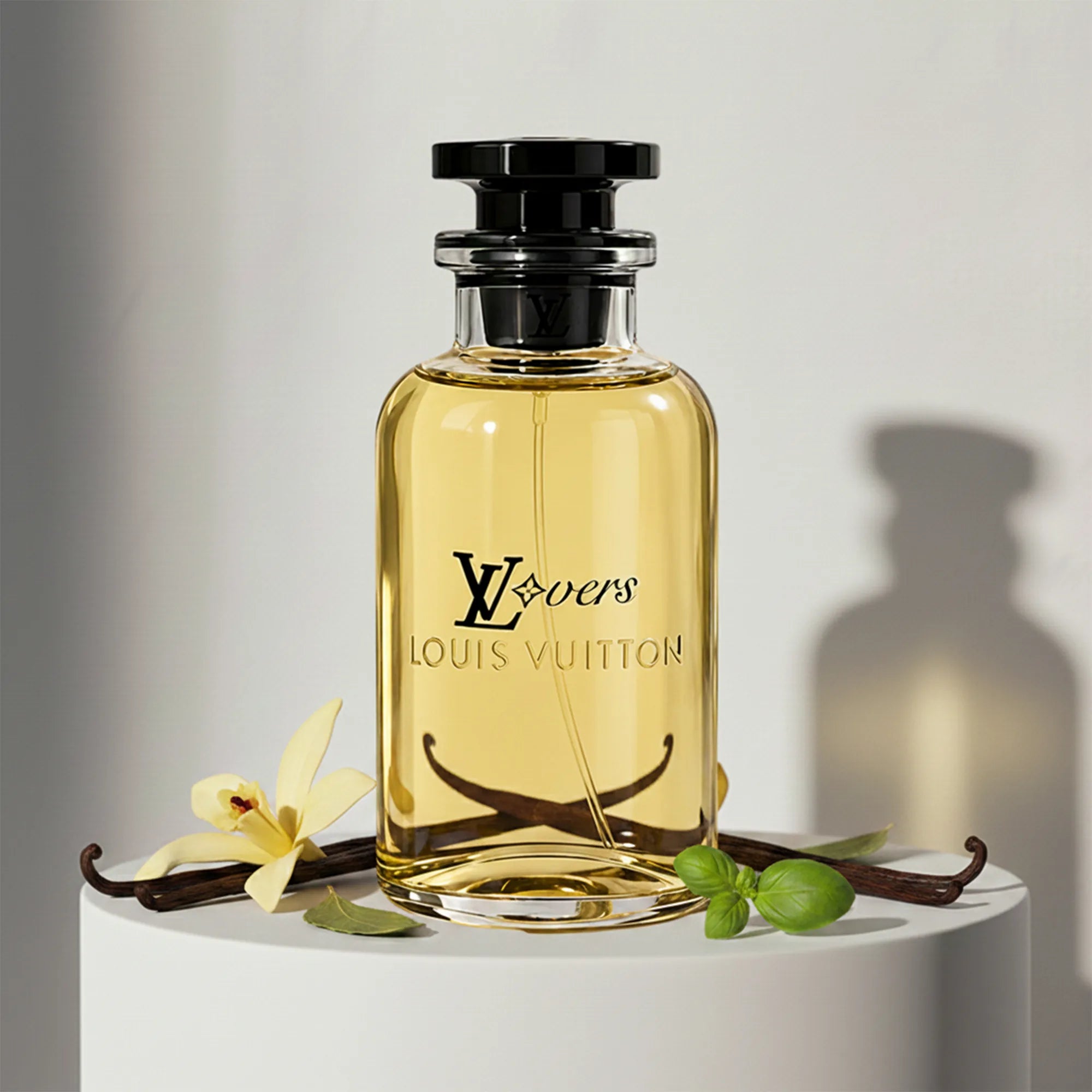 Louis Vuitton LV Lovers eau de parfum with vanilla and tonka bean notes – available at luxuryperfumesamples.com
