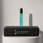 Louis Vuitton Pacific Chill eau de toilette sample vial with black cap, displayed on Luxury Perfume Samples branded box – sample decant available at luxuryperfumesamples.com