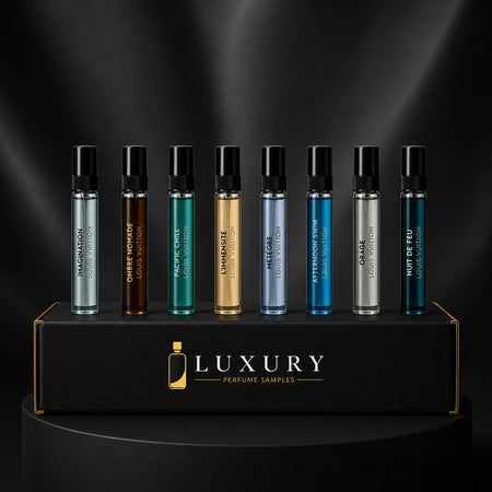 Louis Vuitton Collection 3+5 FREE Black Edition fragrance sample set