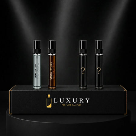 2+2 FREE Autumn Mystery Bundle Black Edition fragrance sample set