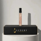 Maison Francis Kurkdjian Baccarat Rouge 540 eau de parfum sample vial, displayed on Luxury Perfume Samples branded box – sample decant available at luxuryperfumesamples.com