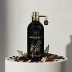 Montale Arabians Tonka eau de parfum with tonka bean, saffron and rose notes – available at luxuryperfumesamples.com
