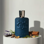 Parfums de Marly Layton eau de parfum with apple, lavender and vanilla notes – available at luxuryperfumesamples.com
