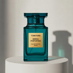 Tom Ford Neroli Portofino eau de parfum in teal glass bottle, 100ml – full-size bottle available at luxuryperfumesamples.com