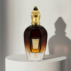 Xerjoff Alexandria II eau de parfum in amber glass bottle with gold cap – full-size bottle available at luxuryperfumesamples.com