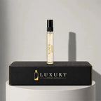 Xerjoff Naxos eau de parfum sample vial, displayed on Luxury Perfume Samples branded box – sample decant available at luxuryperfumesamples.com